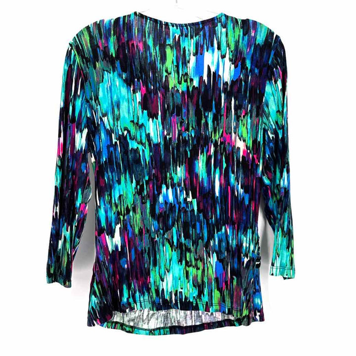 Size L CABLE & GAUGE Multi-Color Shirt