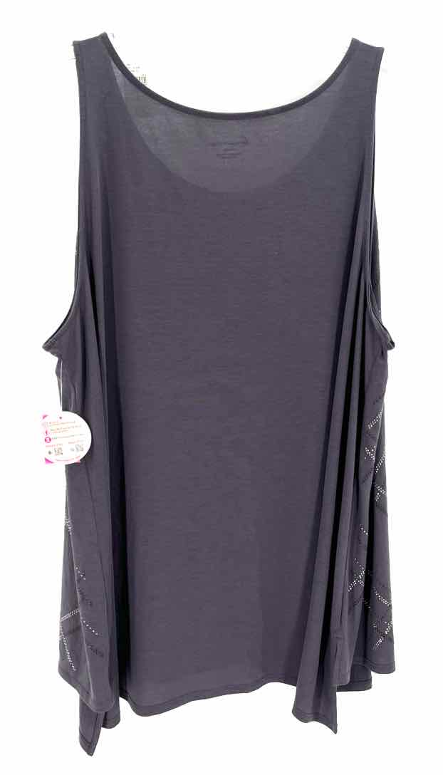 Size 22/24 LANE BRYANT Charcoal Knit Shirt
