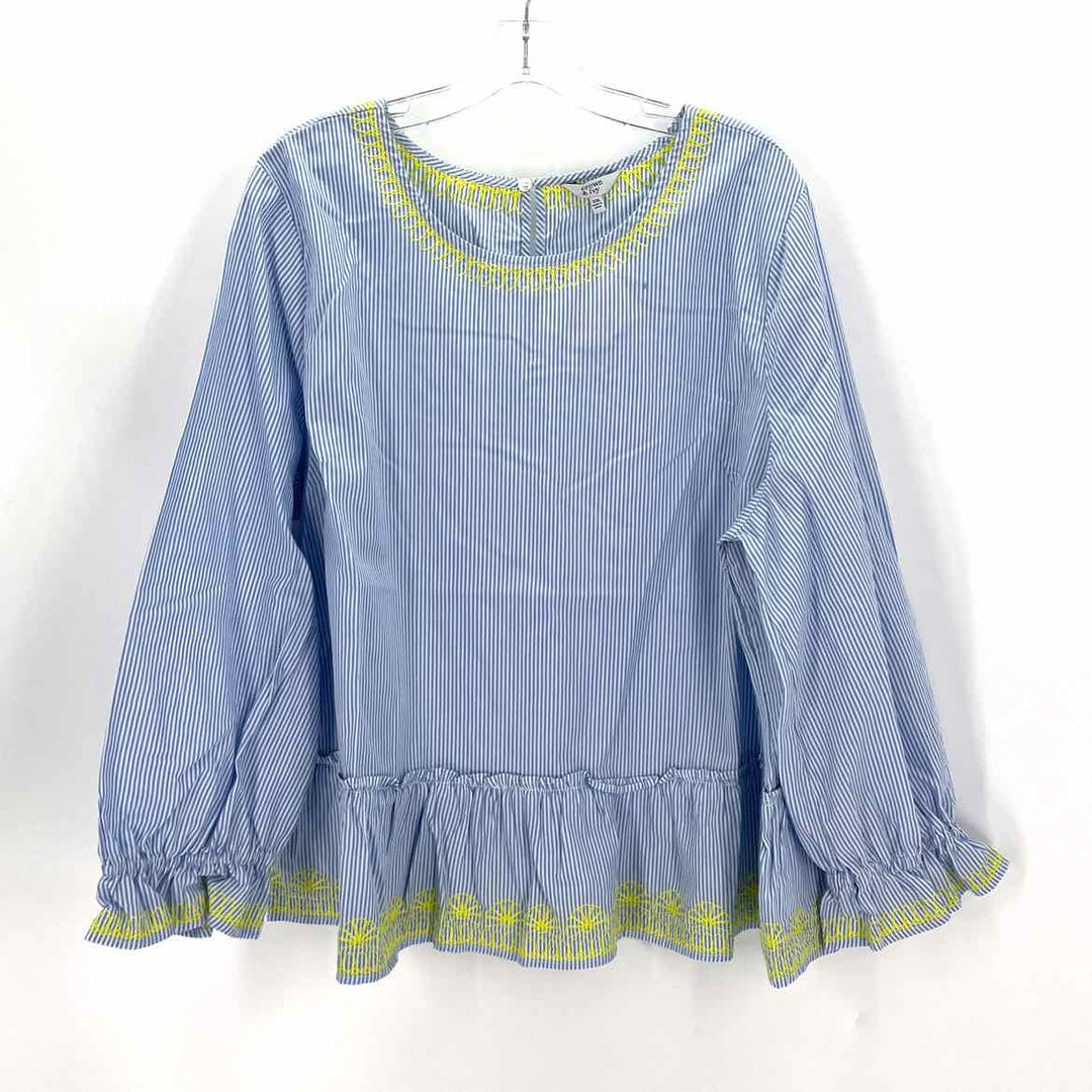 Size XXL CROWN & IVY Multi-Color Shirt