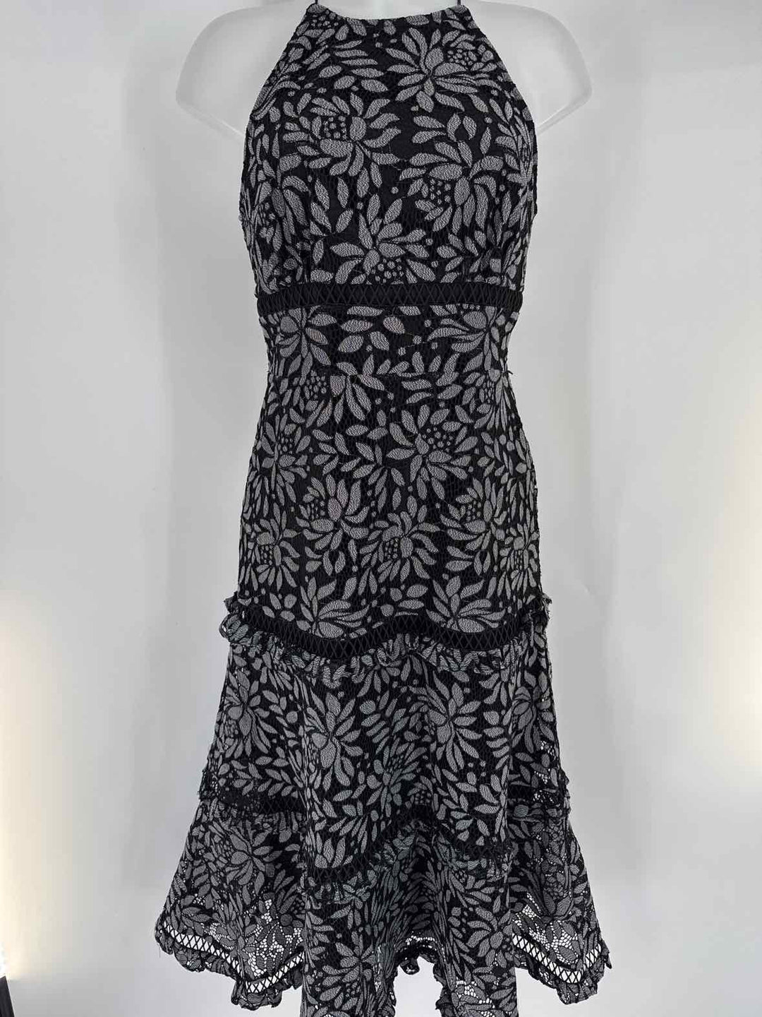 Size M KEEPSAKE Black Lace Dress