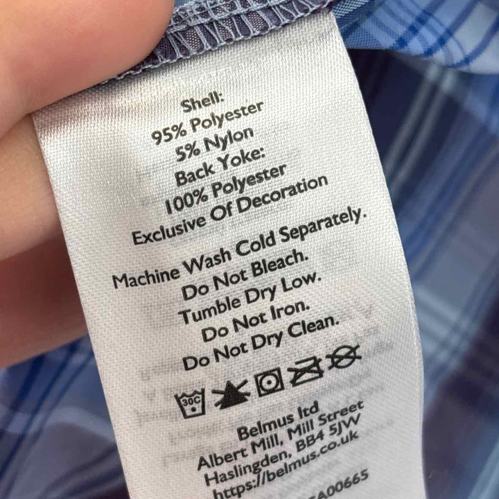 Size L EDDIE BAUER Blue Shirt