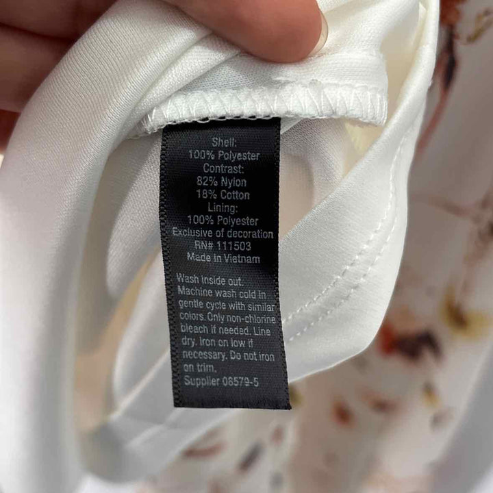 Size 12 ANA White Dress