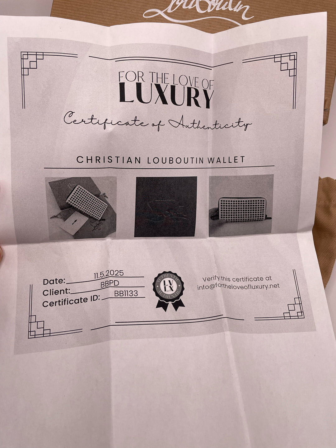CHRISTIAN LOUBOUTIN Luxury - Wallet