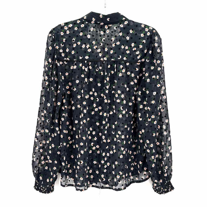 Size 8 TOPSHOP Navy Shirt