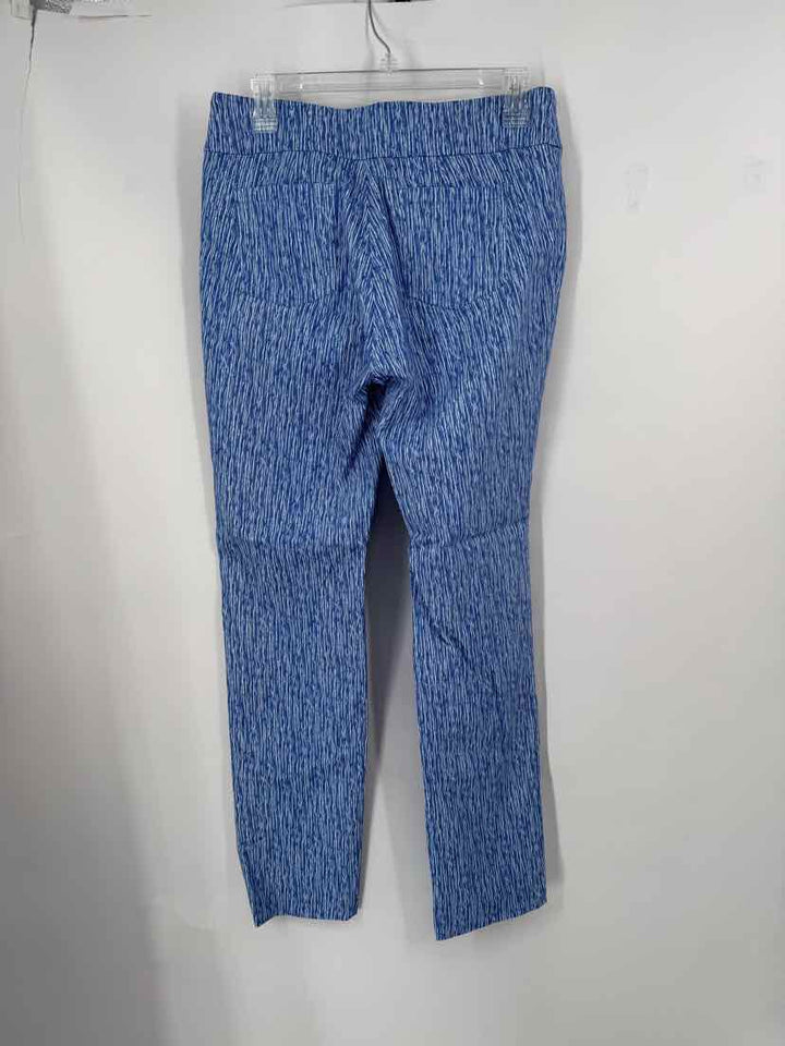 Size 8 J MCLAUGHLIN Blue Print Pants