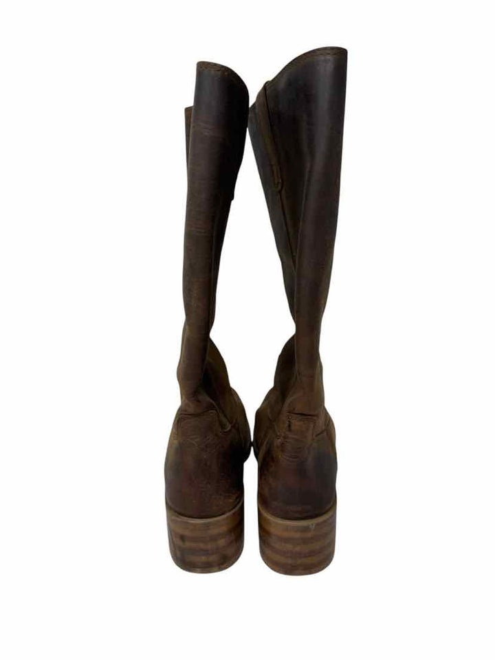 Shoe Size 6.5 Brown Leather Boots