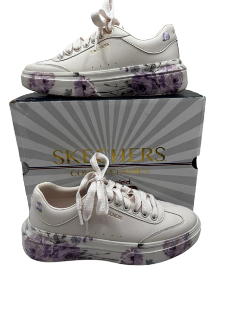 Shoe Size 8 Sketchers Purple Sneakers