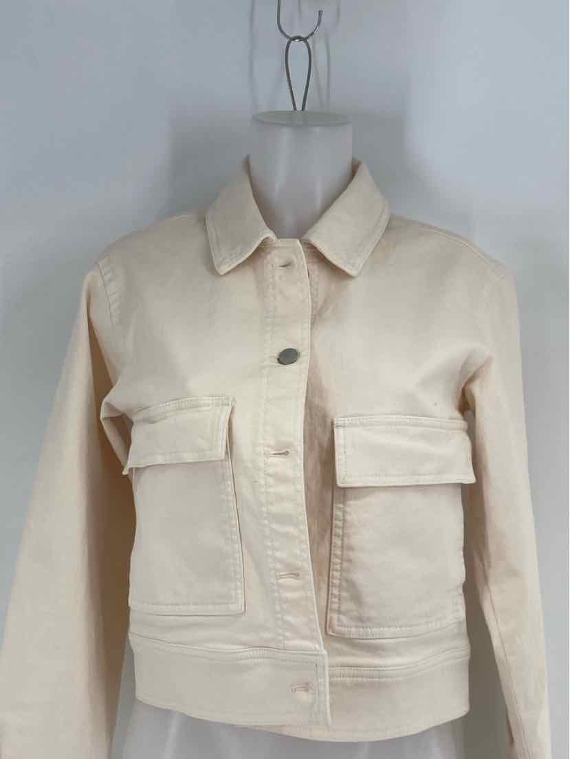 Size XXS Ann Taylor Cream Jacket
