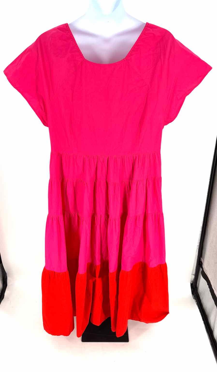 Size 3X Multi-Color Cotton Dress