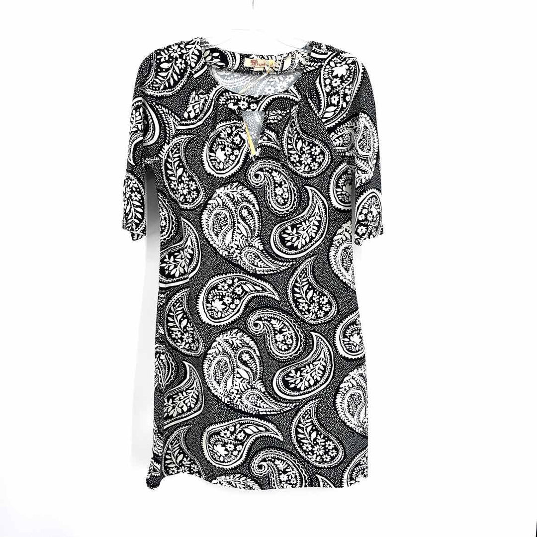 Size S ARYEH Black Print Dress