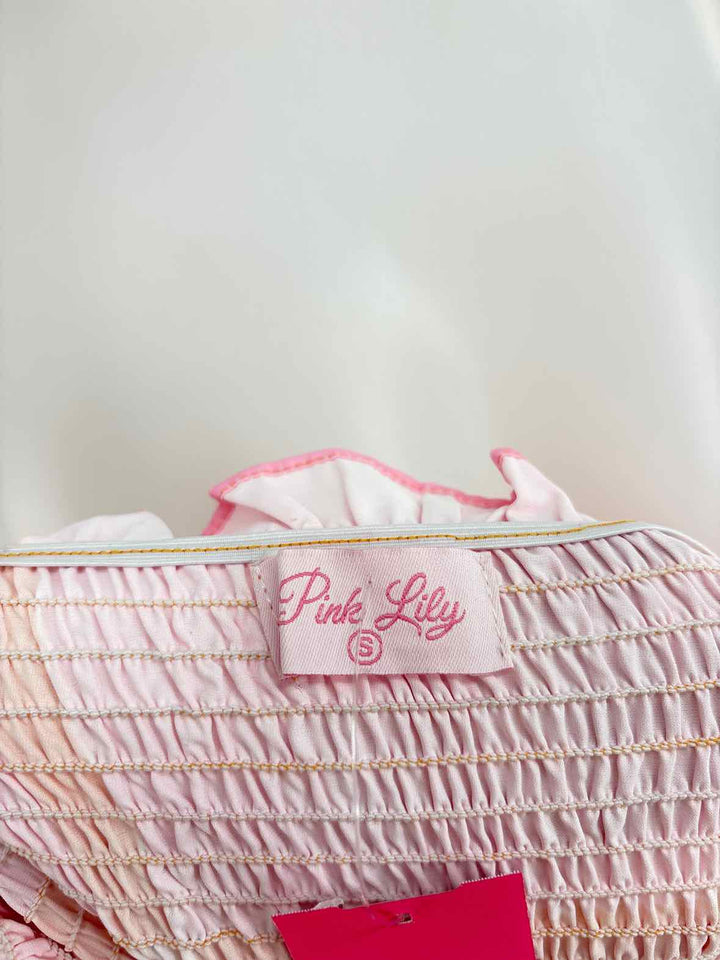 Size S PINK PRINT Dress