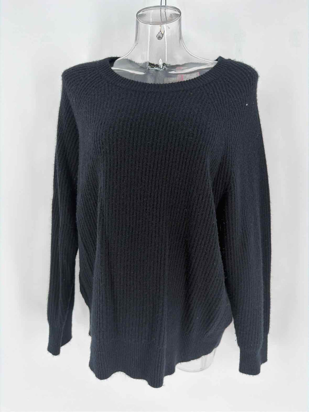 Size XL J Crew Black Cashmere Sweater