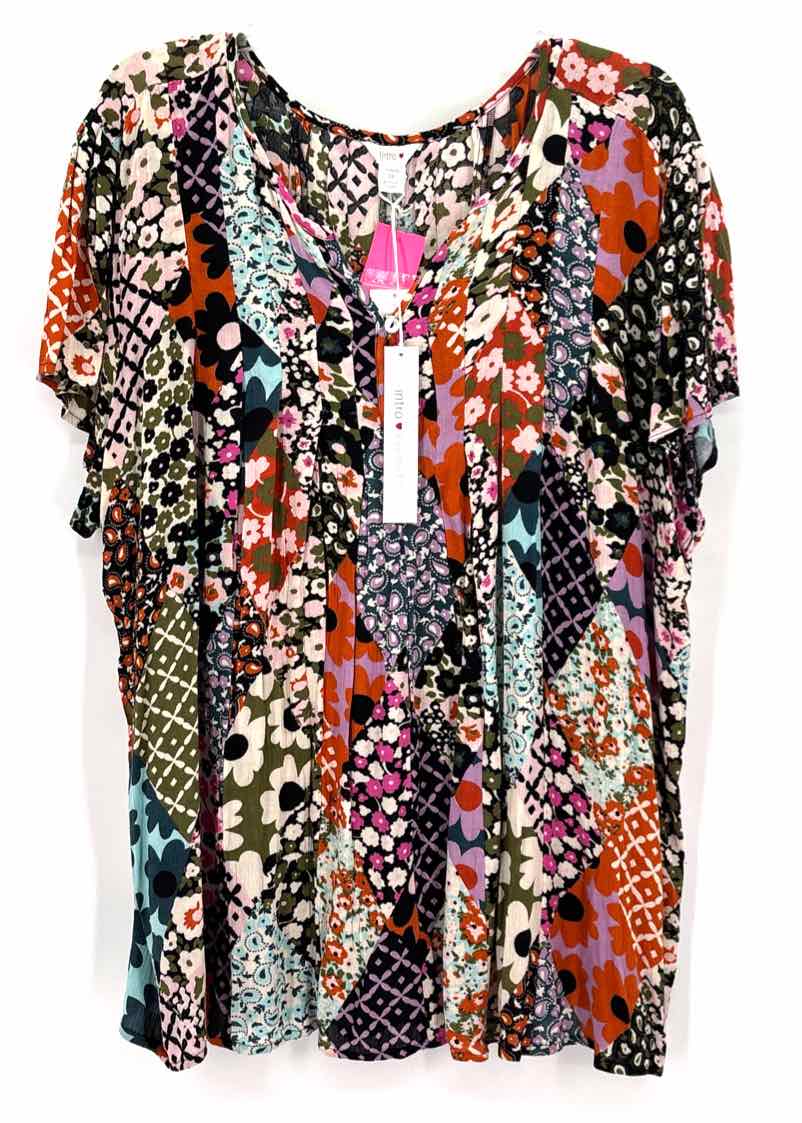 Size 3X Multi-Color Shirt