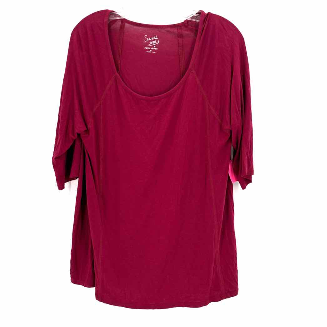 Size XL Burgundy Shirt