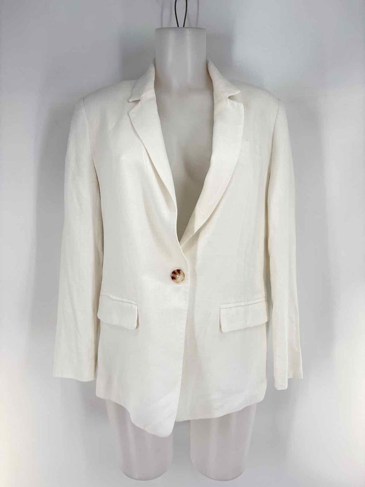 Size M WONDERLY White Blazer
