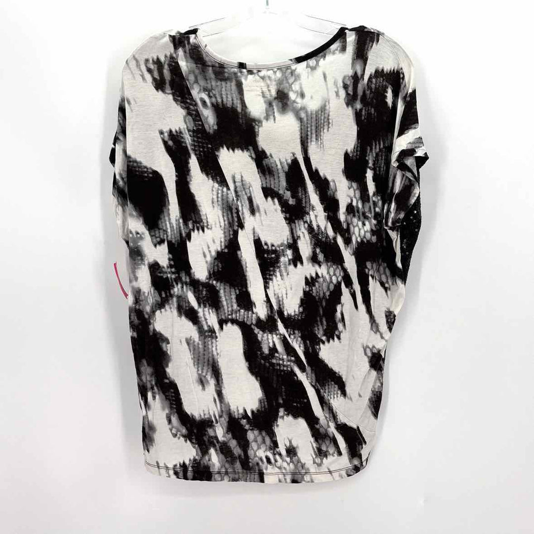 Size XS Calvin Klein Multi-Color Sequined Shirt