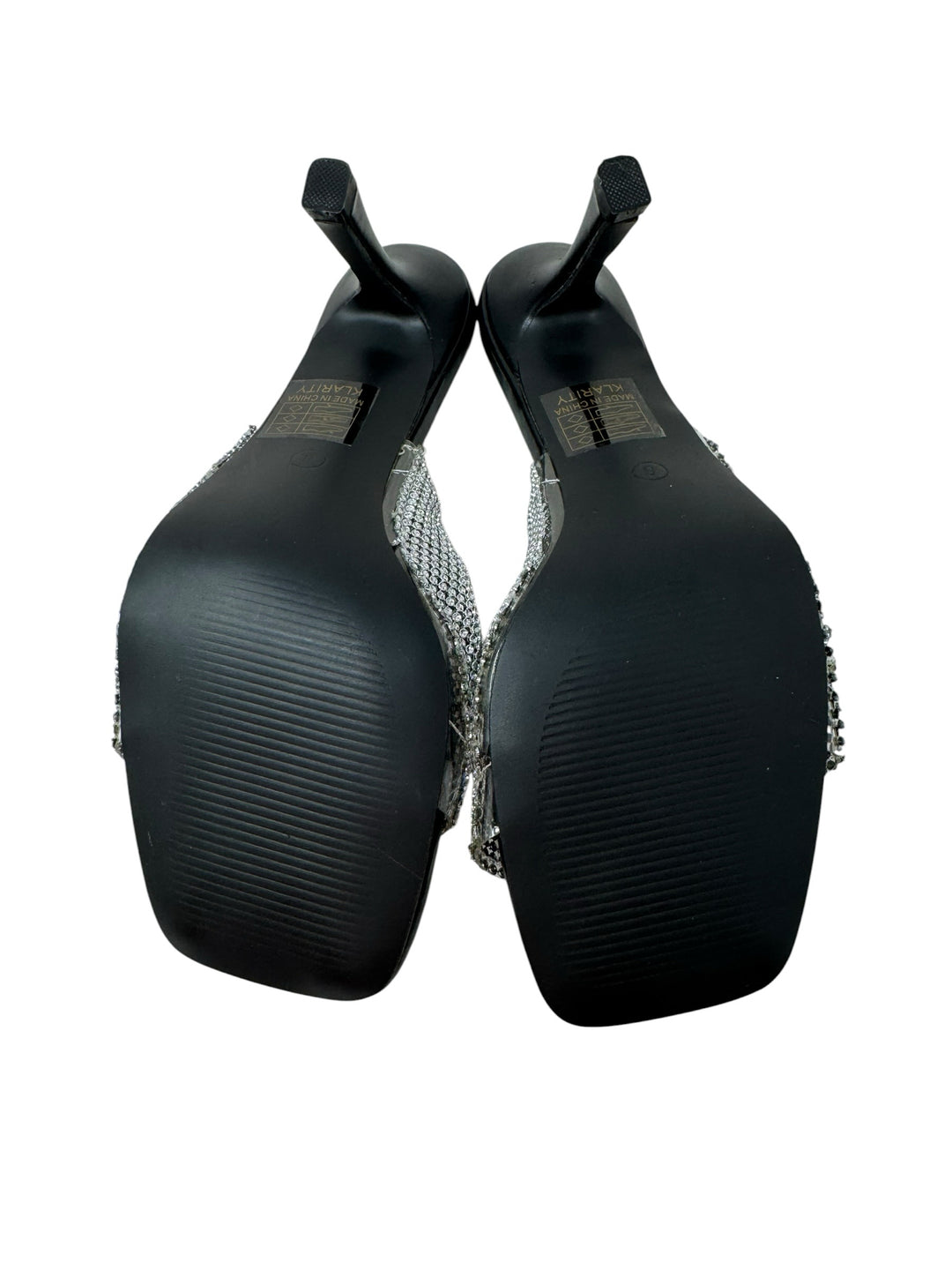 Shoe Size 8 Silver Sandals