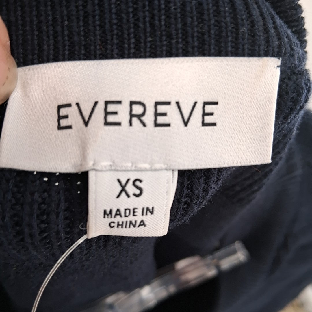 Size XS EVEREVE Navy Shirt