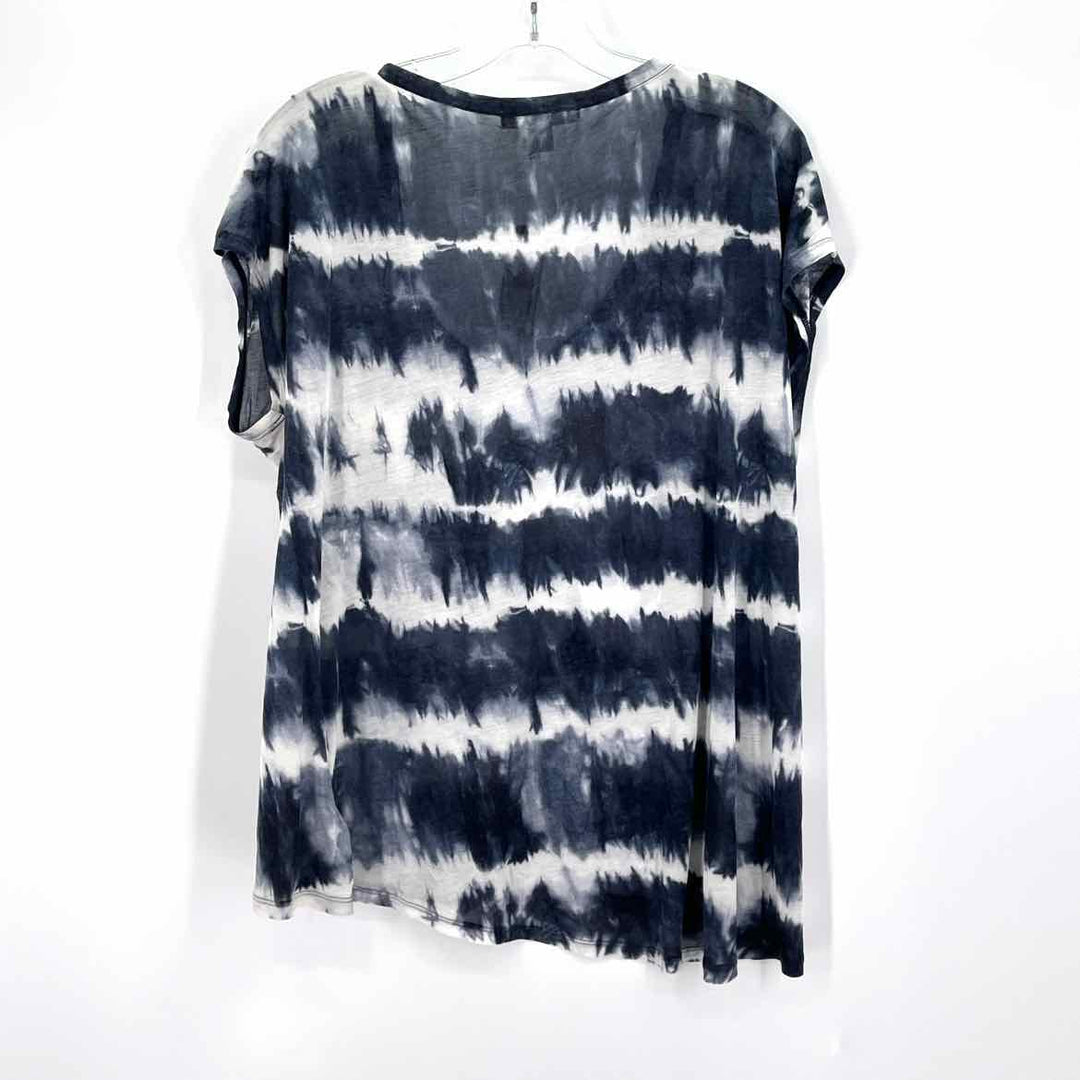 Size L Michael Kors Blue Print Shirt