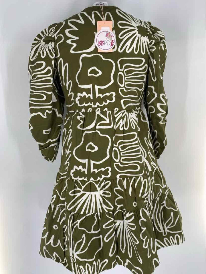 Size XXS CROSBY Green Dress