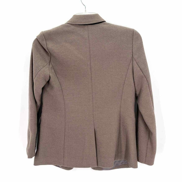 Size 8 Ann Taylor Taupe Knit Jacket