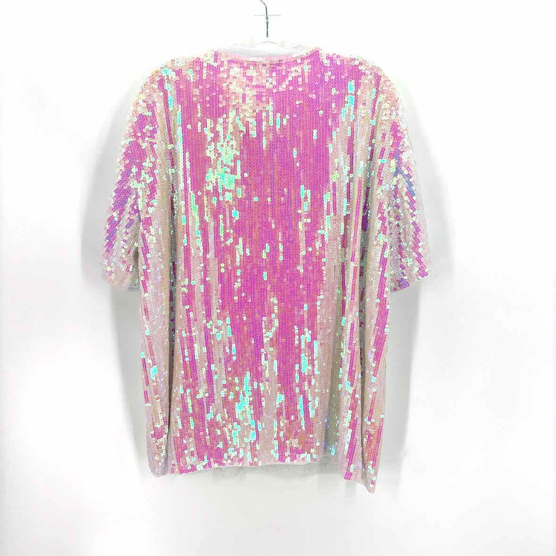 Size 2X FASHION NOVA Iridescent Shirt