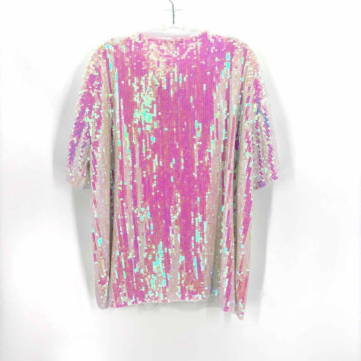 Size 2X FASHION NOVA Iridescent Shirt