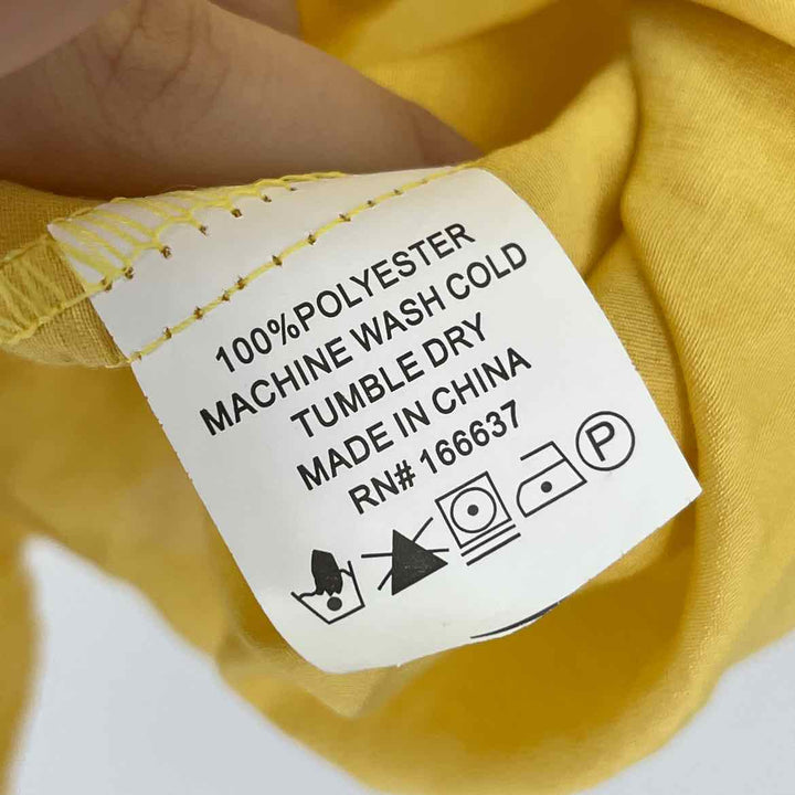 Size M Yellow Shirt