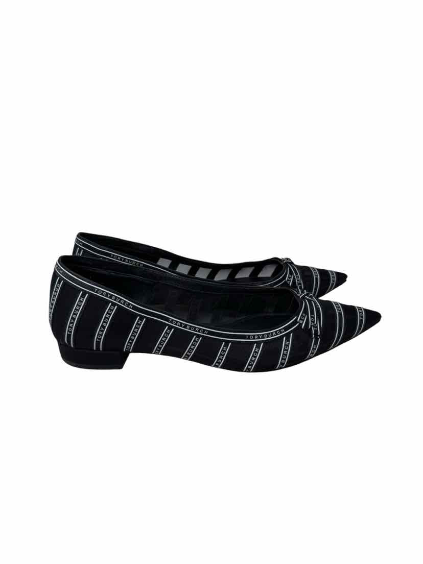 Shoe Size 9 Tory Burch Black Flats