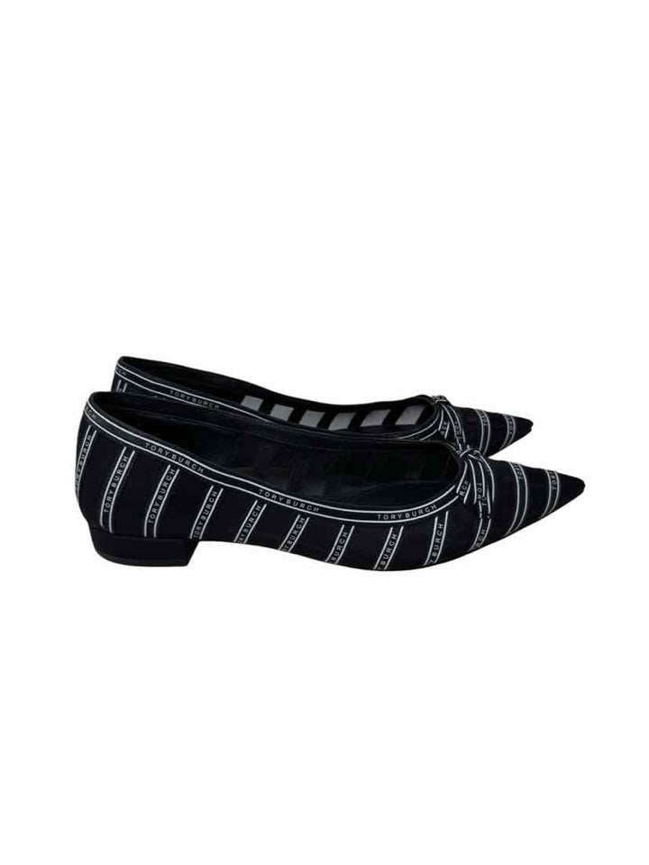 Shoe Size 9 Tory Burch Black Flats
