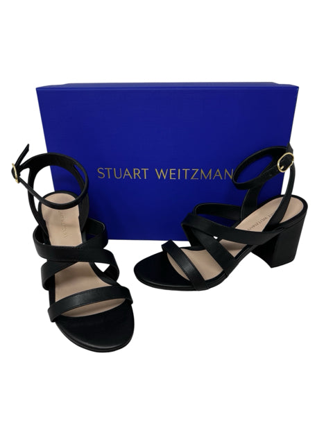 Shoe Size 6 Tory Burch Black Leather Sandals