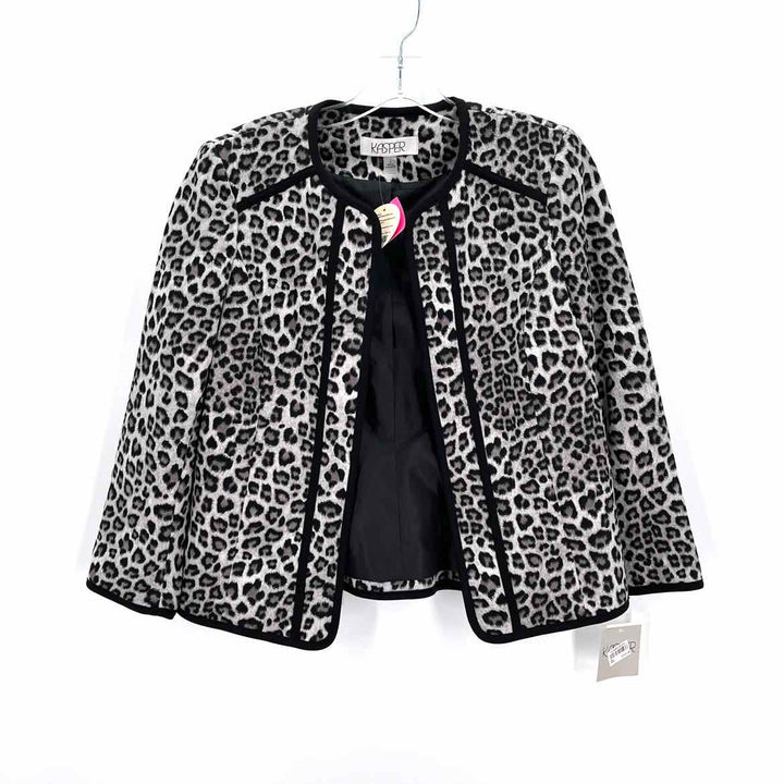 Size 4 KASPER Gray Jacket