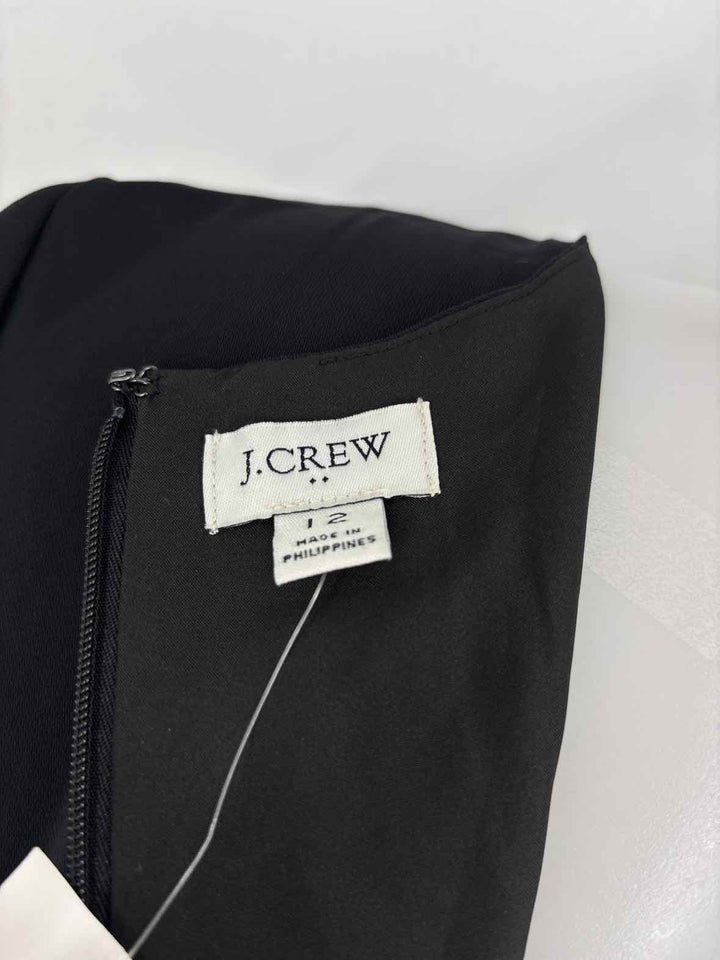 Size 12 J Crew Black Dress