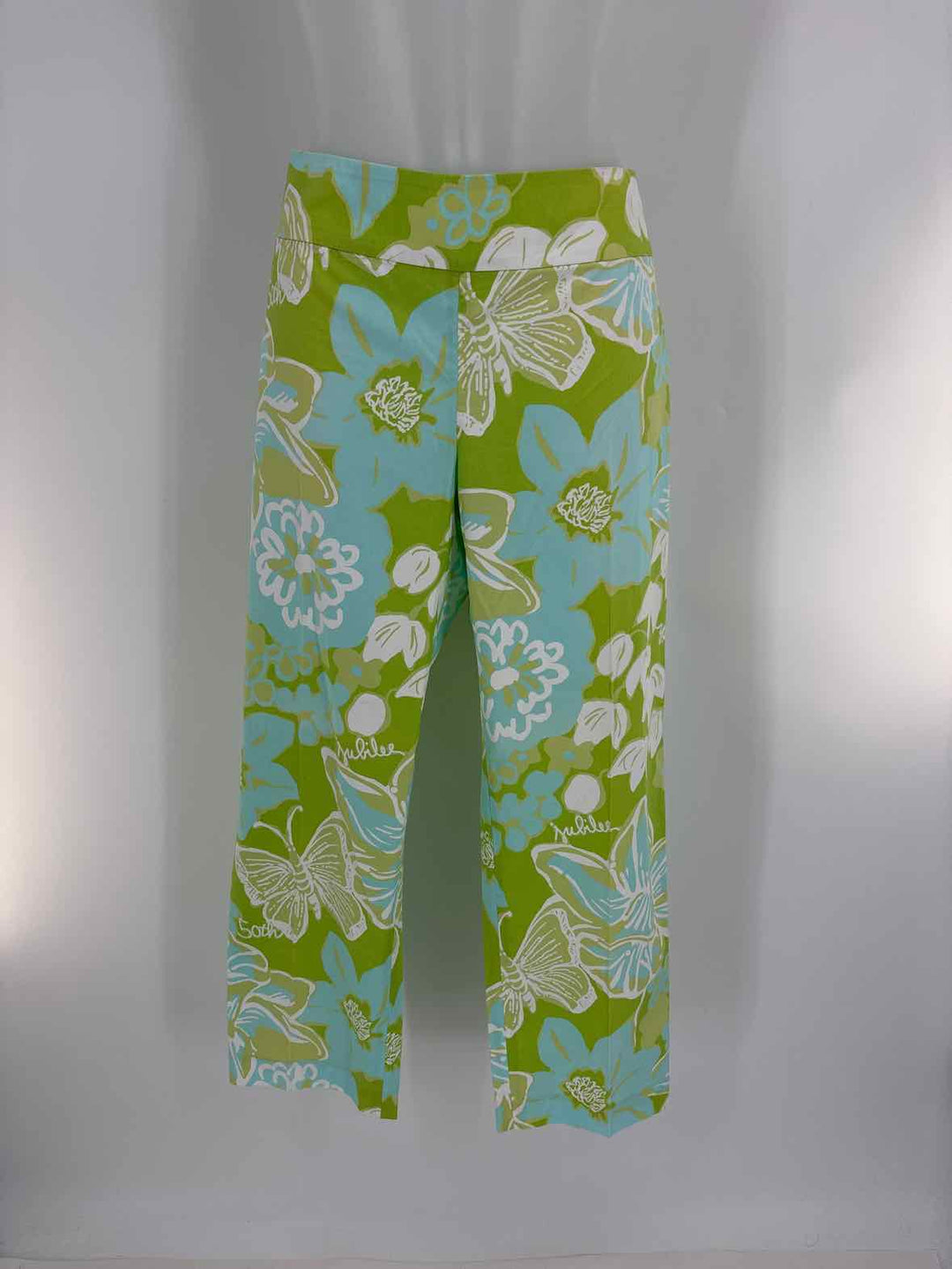Size 12 Lilly Pulitzer Green Capri