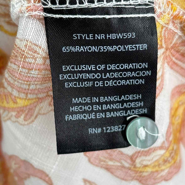 Size S Orange Shirt