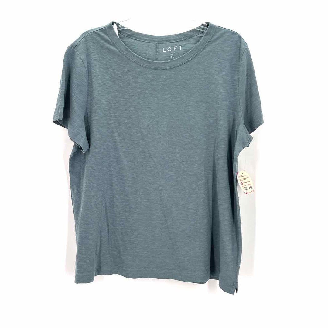 Size XL LOFT Green Cotton Shirt