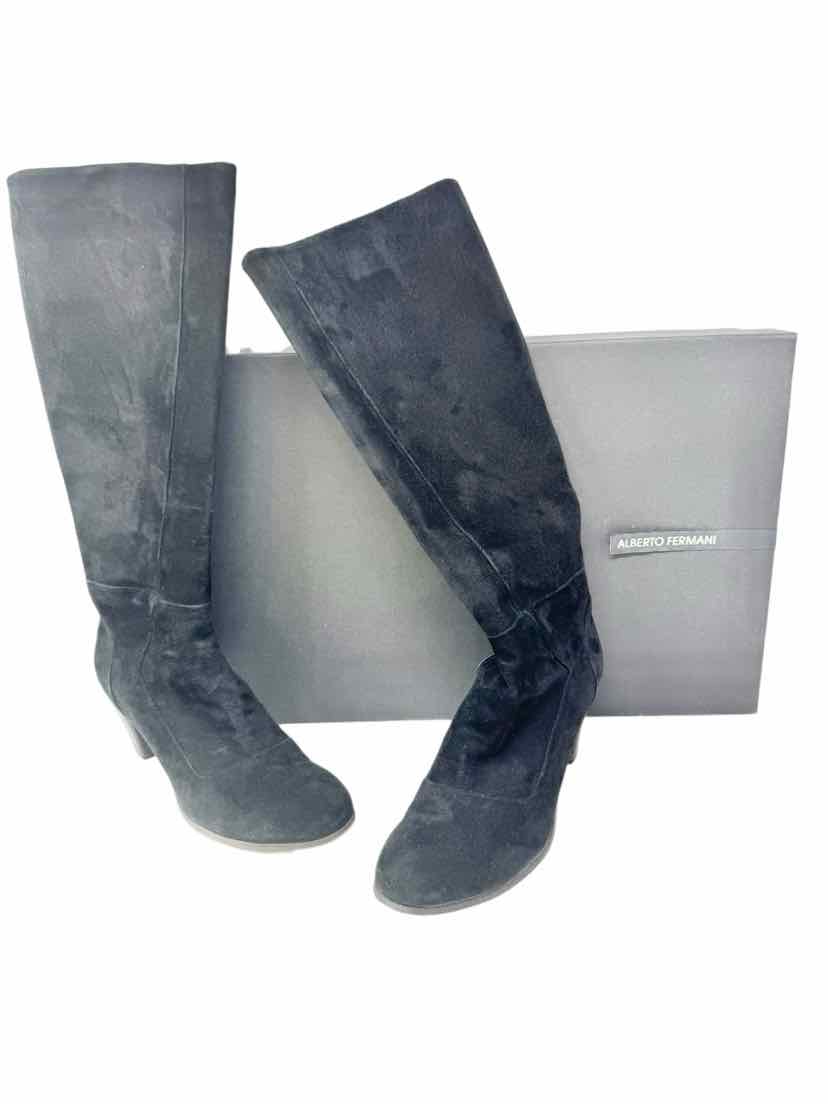 Shoe Size 39 Black Sable Boots