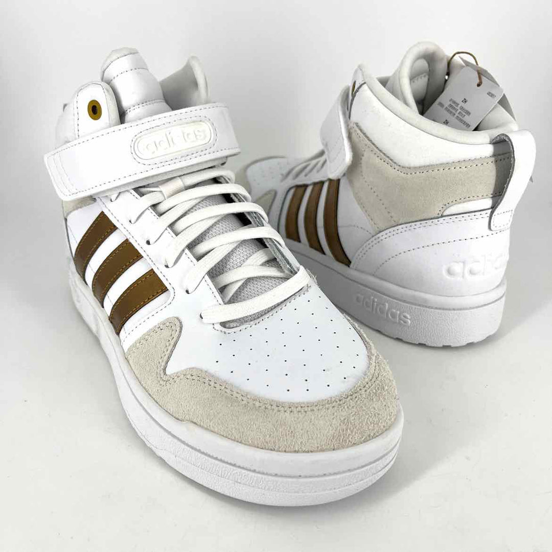 Shoe Size 10 Adidas White Rubber Sneakers