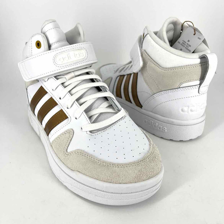 Shoe Size 10 Adidas White Rubber Sneakers