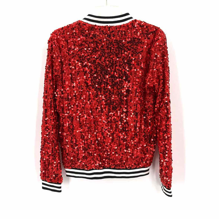 Size S Red Sequined Jacket