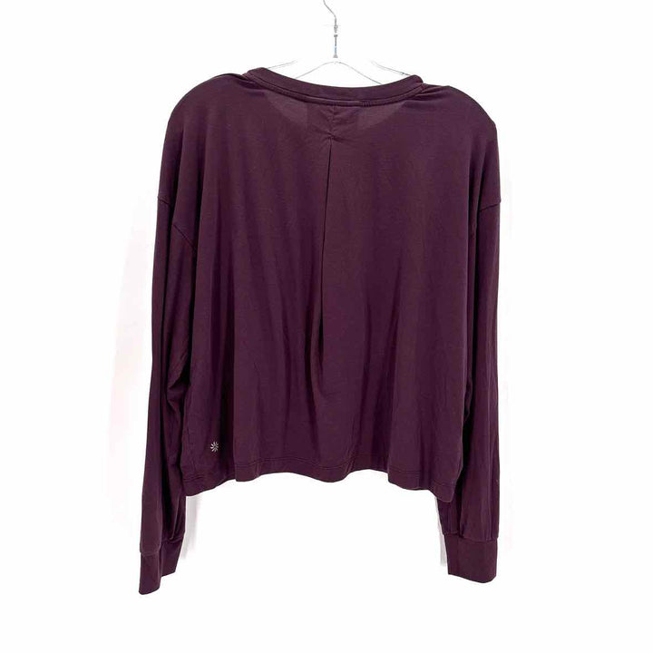 Size M Athleta Burgundy Shirt