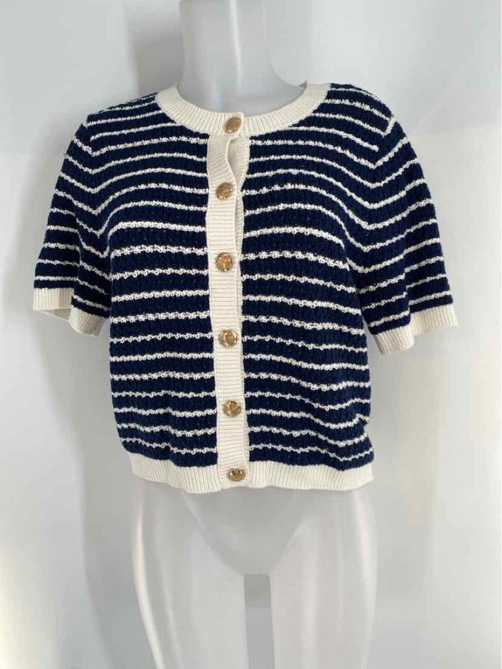 Size M NANETTE LEPORE Navy Sweater