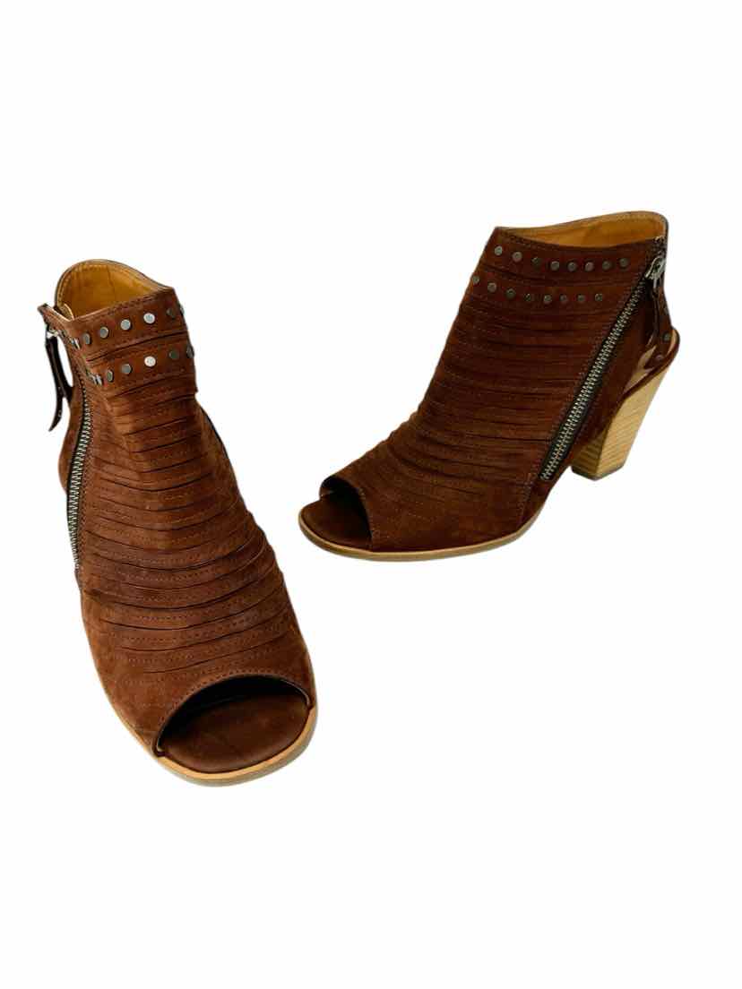 Shoe Size 10 PAUL GREEN Tan Suede Pumps