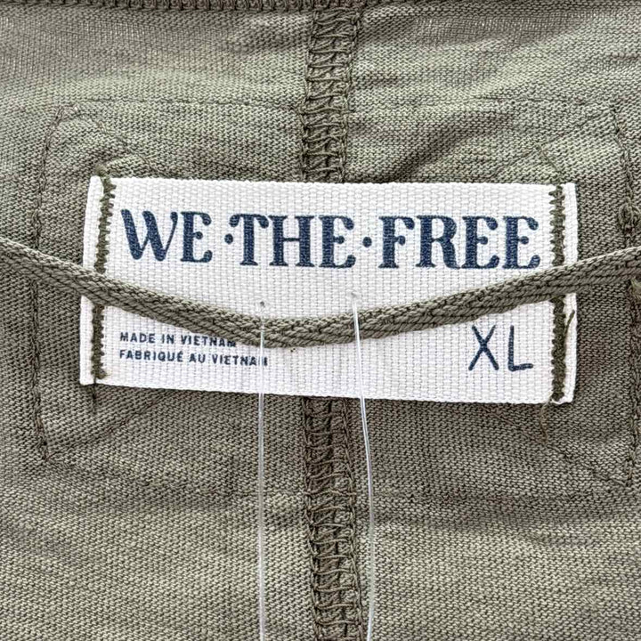Size XL WE THE FREE Olive Cotton Shirt
