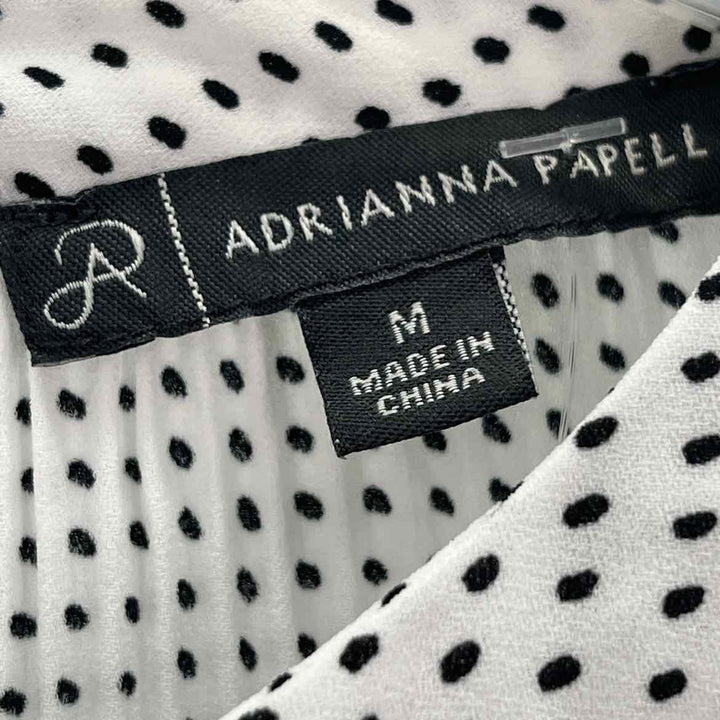 Size M Adrianna Papell White Shirt