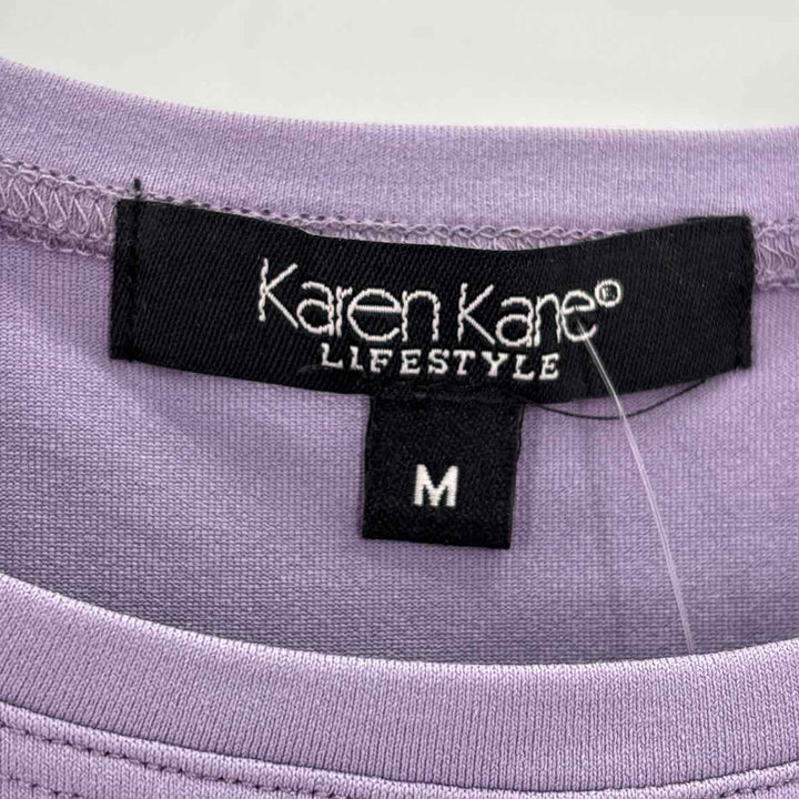 Size M KAREN KANE Lavender Knit Shirt