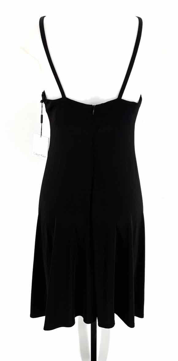 Size 8 Calvin Klein Black Dress