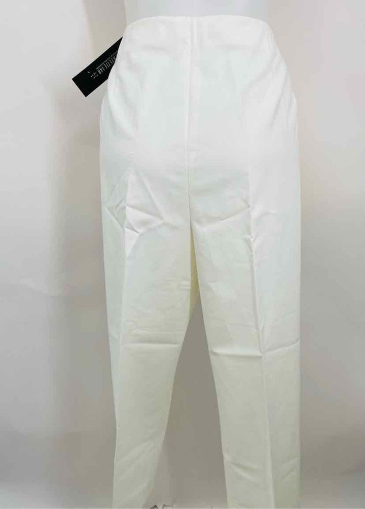 Size 18 LAFAYETTE White Cotton Pants