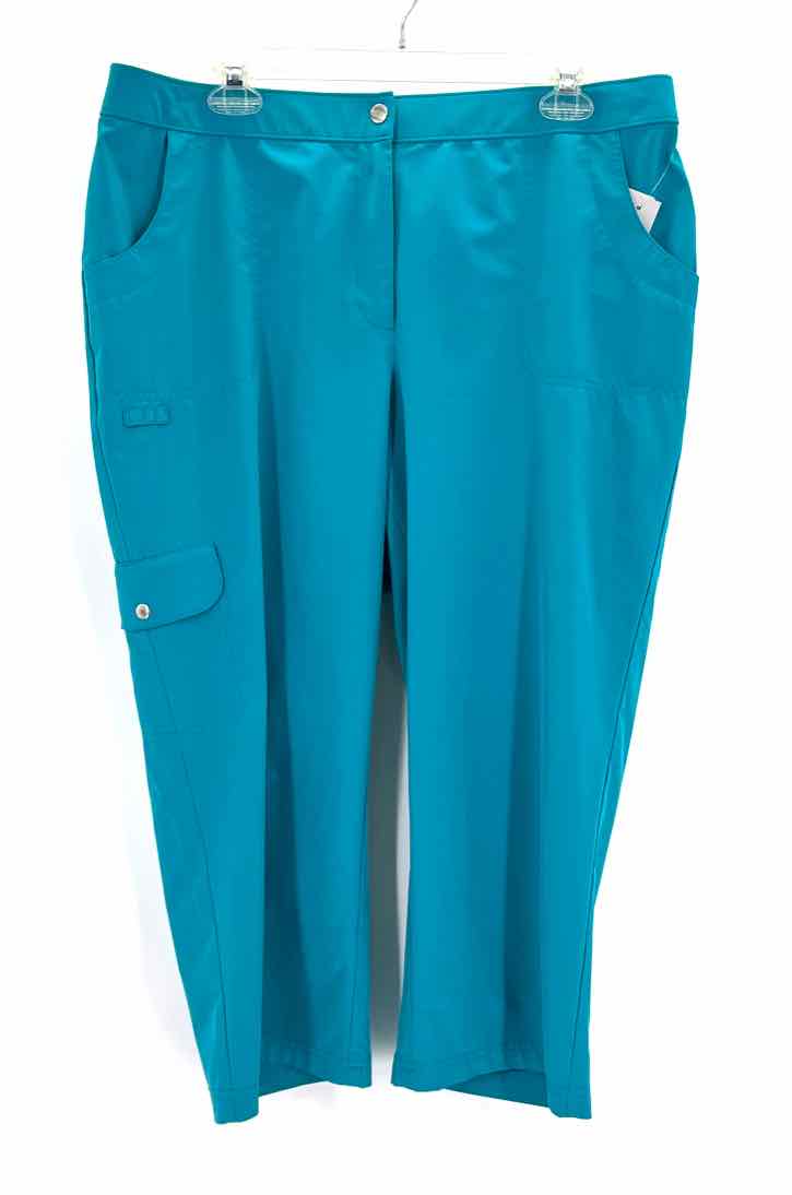 Size L Chico's Teal Capri
