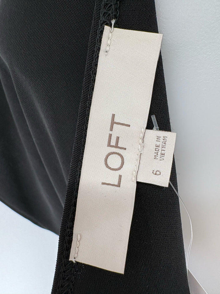 Size 6 Ann Taylor Black Dress